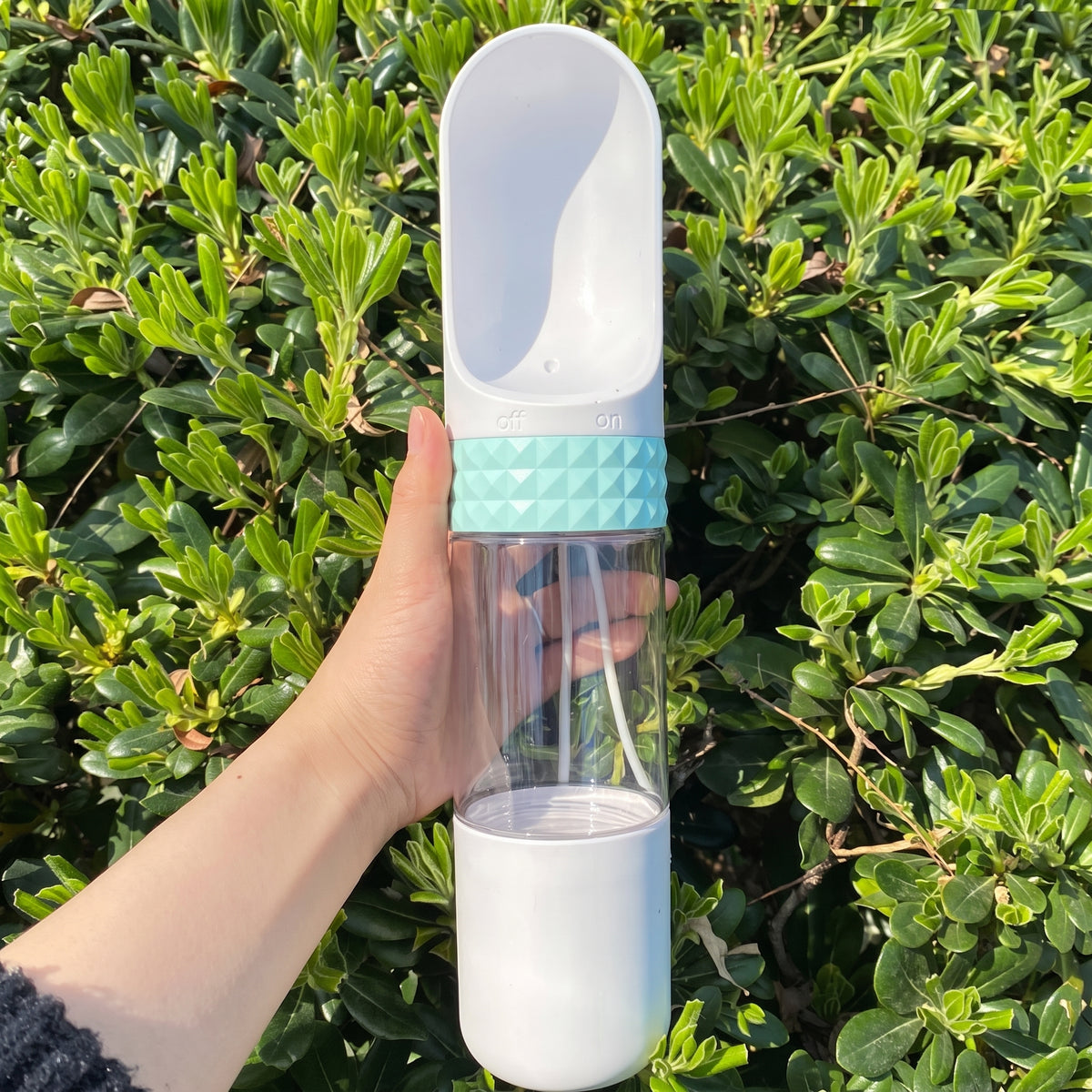 Portable Dog Water Bottle, 320ml/500ml Pet Water Dispenser for Dogs & Cats, Travel Drinking Cup