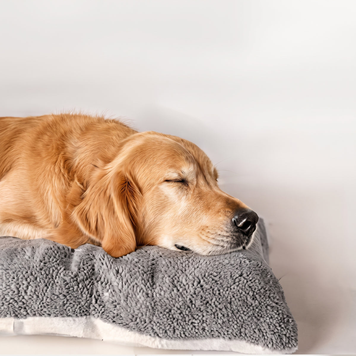 Extra Large Plush Dog Bed 120cm x 60cm, Soft Reversible Pet Bed Mat for Large Dogs & Cats, Cozy Washable Sleeping Mat