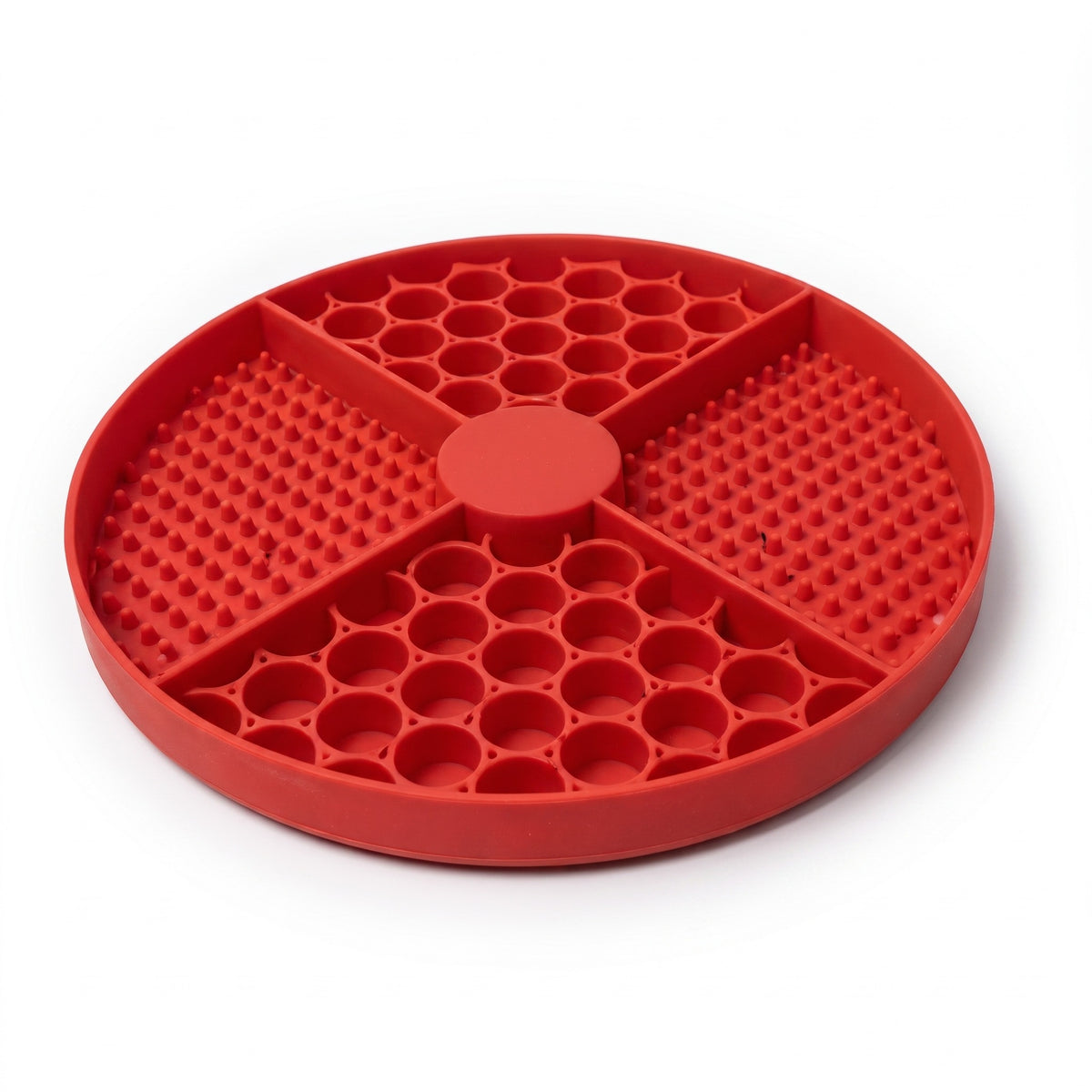 Slow Feeder Lick Mat for Dogs & Cats, Silicone Suction Cup Treat Mat, Non-Slip Pet Feeding & Enrichment Mat