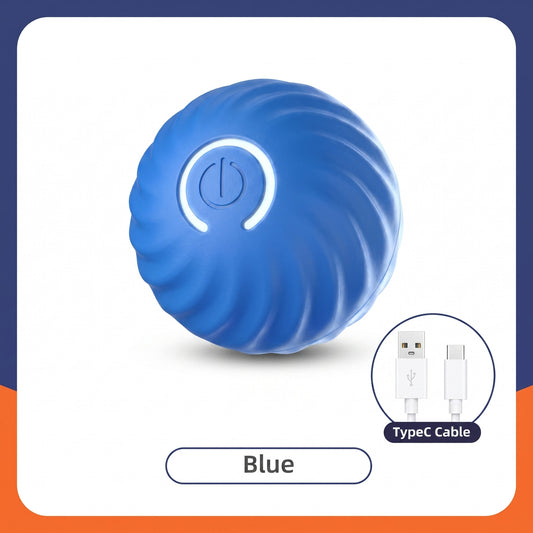 Interactive Dog Ball Toy, Automatic Moving & Bouncing Pet Ball, USB Rechargeable Toy for Dogs & Cats